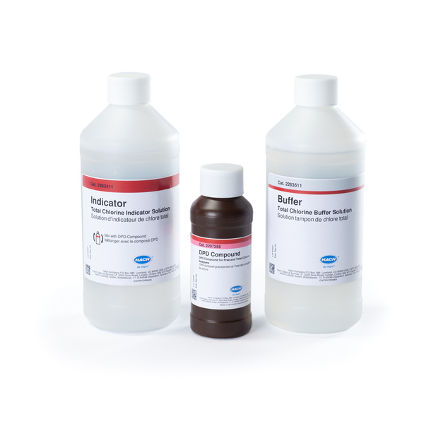 2557000 Total Chlorine Reagent Set for chlorine analyzer CL17/CL17sc