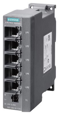 SCALANCE X005EEC, IE entry Level switch unmanaged